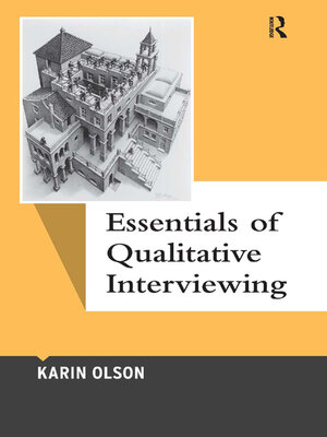 cover image of Essentials of Qualitative Interviewing